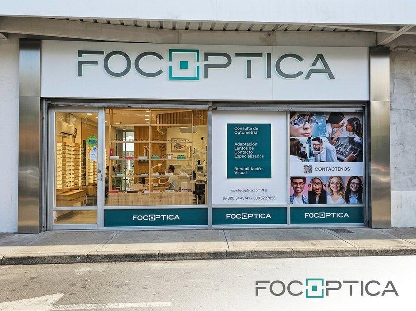 Entrada de la sede Focoptica