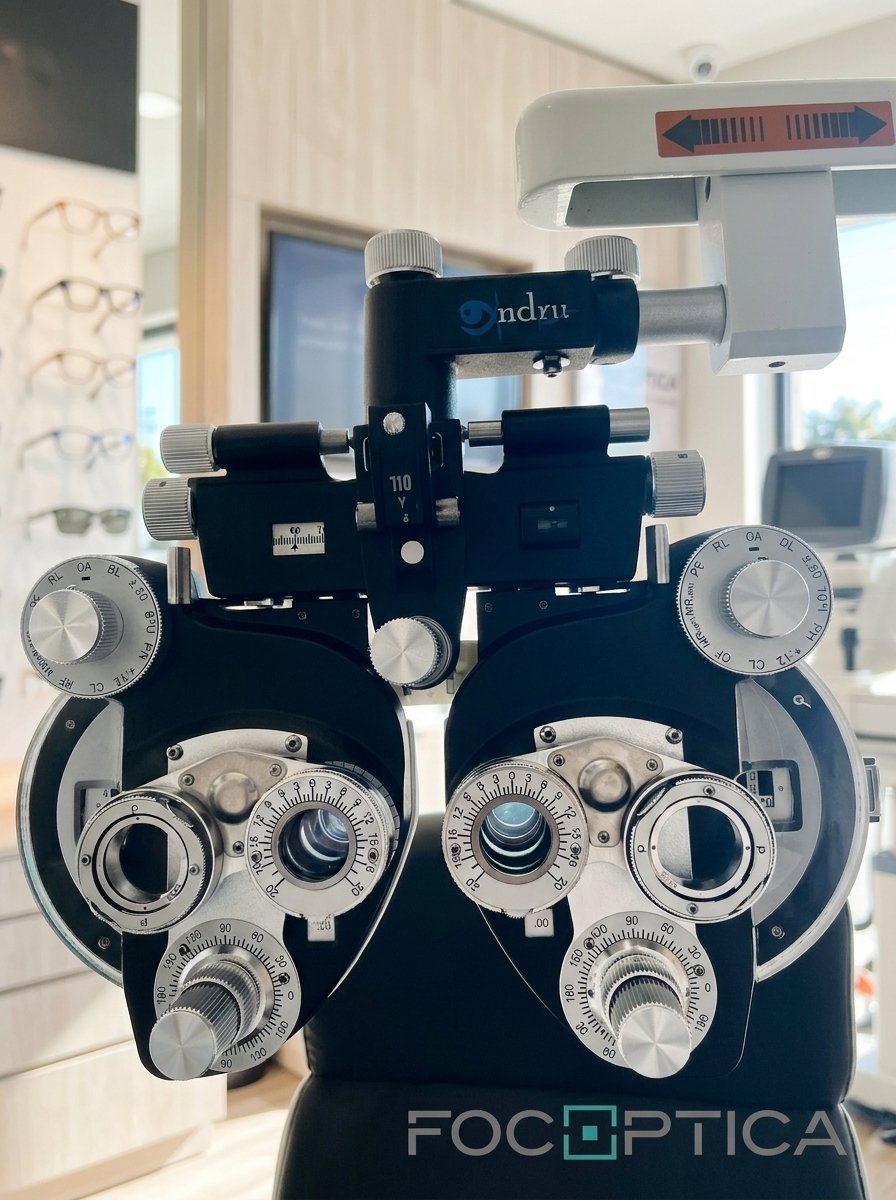 Equipo de adaptación de lentes de contacto