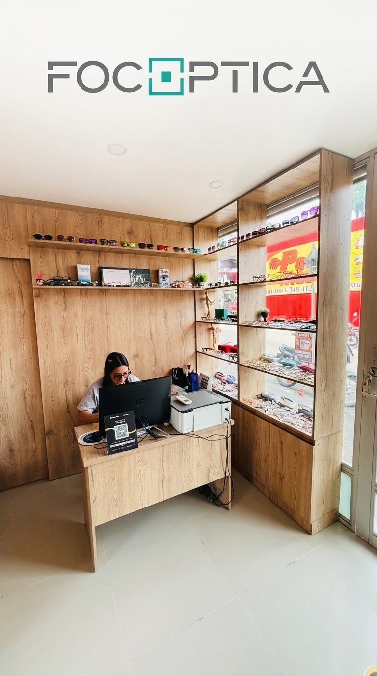 Recepción y asesoría en Focoptica